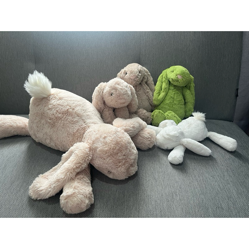Jellycat PRELOVED ORIGINAL - smudge bunny rabbit, bashful bunny