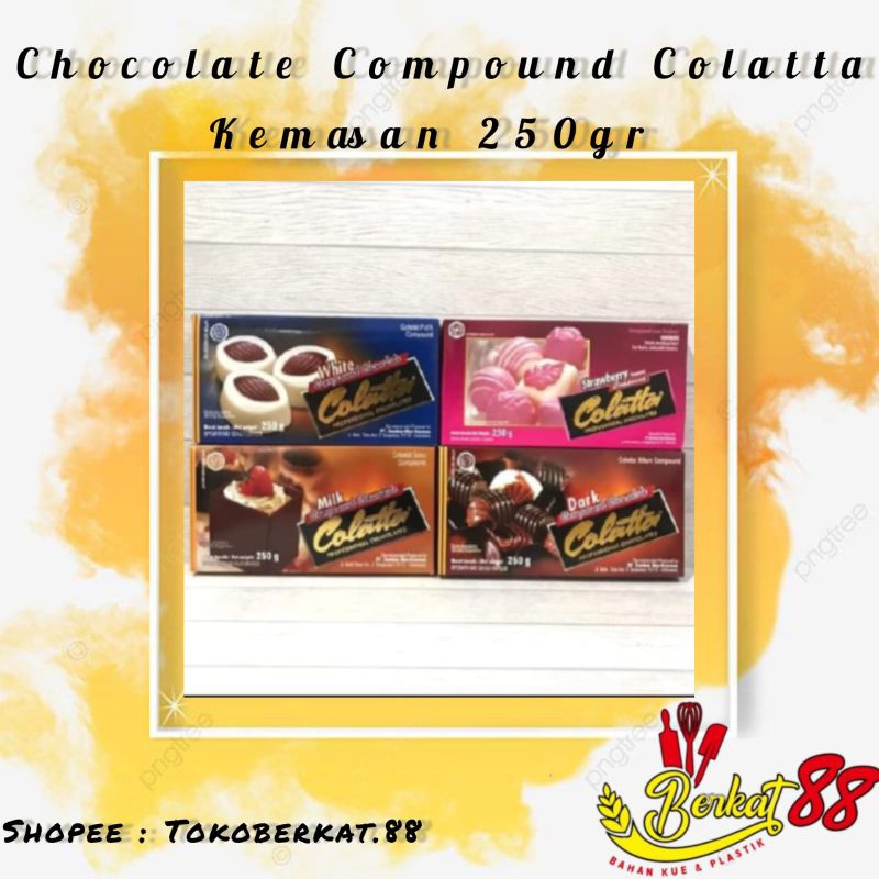 

CHOCOLAT COMPOUND COLATTA KEMASAN 250GR