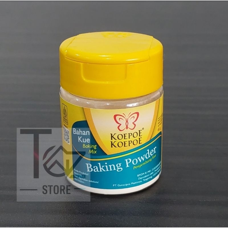 

BAKING POWDER KOEPOE KOEPOE / BAKING POWDER KUPU KUPU 45 GRAM