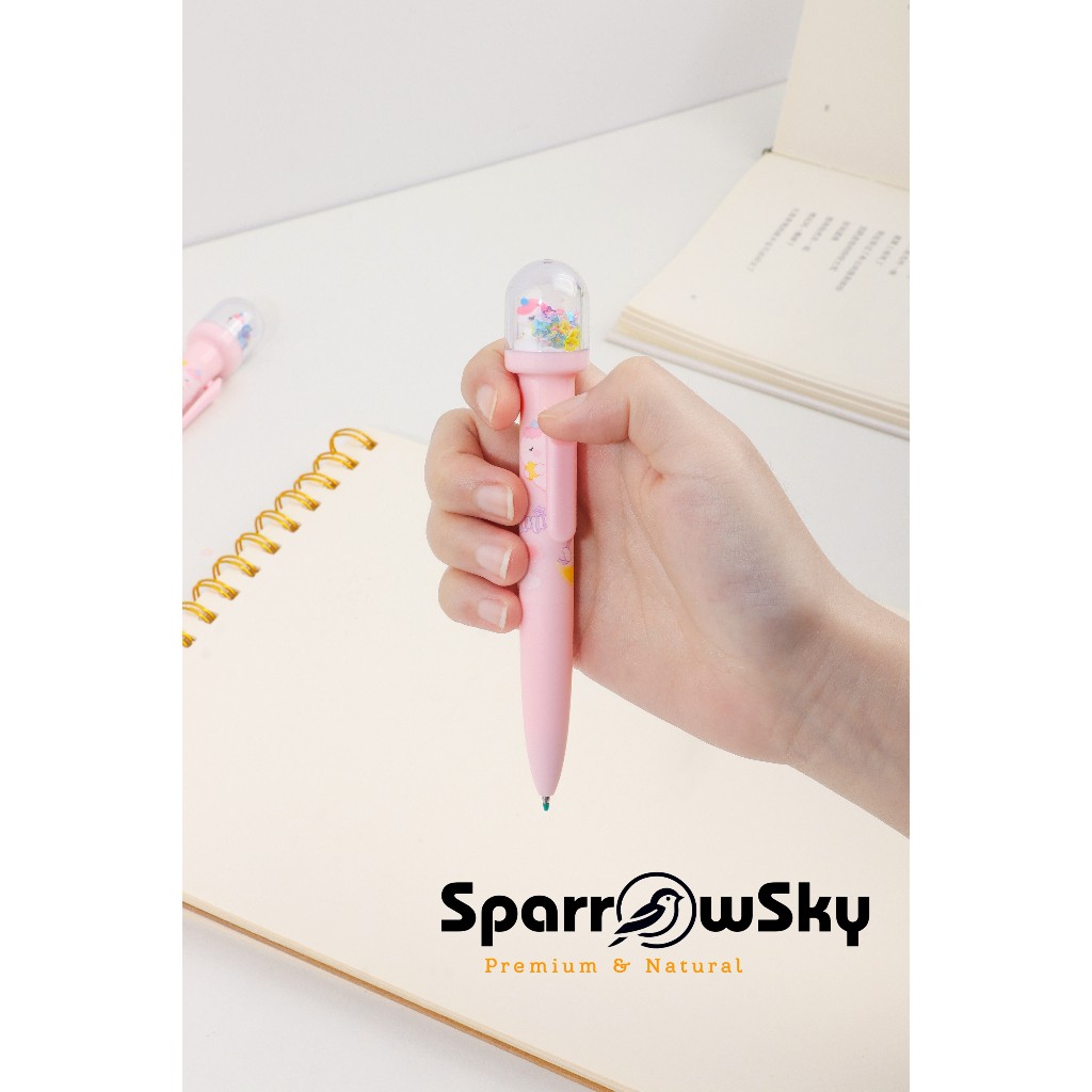 

SPARROW Pen Silikon / Silicone Pen / Pen Karakter Lucu Cantik LANDSCAPE UNICORN (8201)