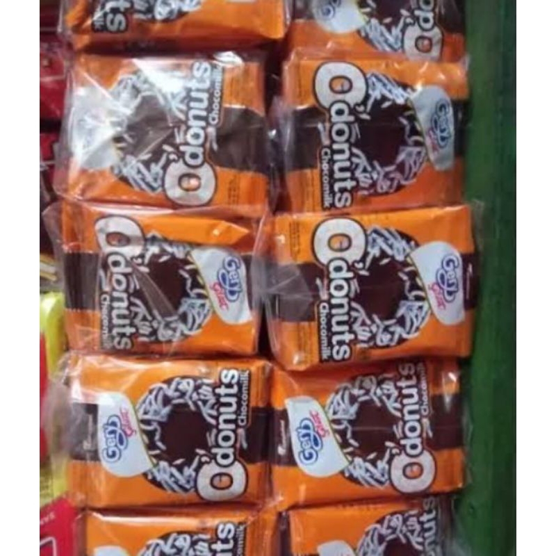 

GERY O DONUTS CHOCOMILK 1 PAK ISI 24 PCS