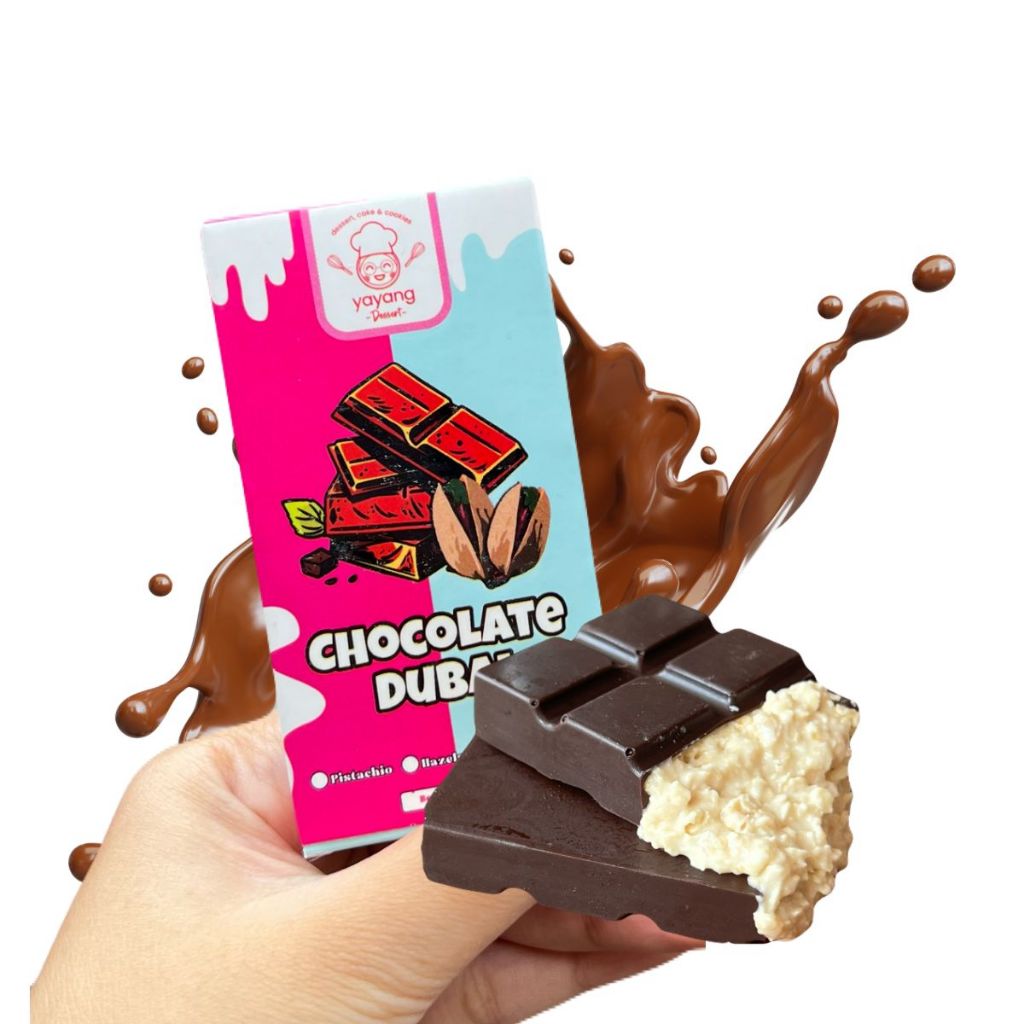 

Coklat Dubai Kunafe Cream Cheese MINI 40gr - Yayang Dessert