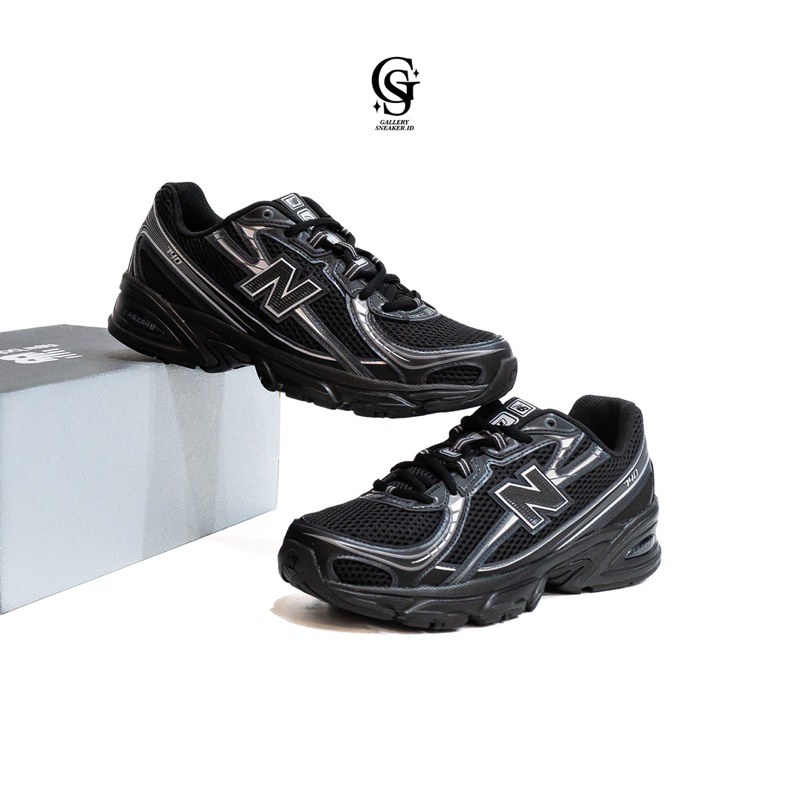 New Balance 740 Black Silver Original