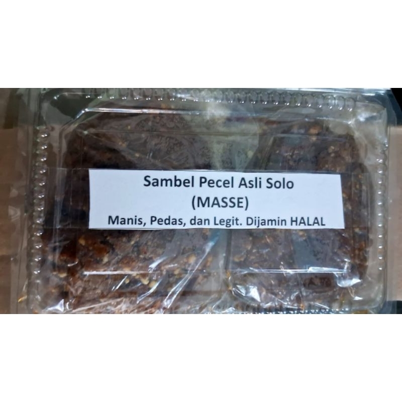 

Sambel Pecel Asli Solo - 1 Kilogram