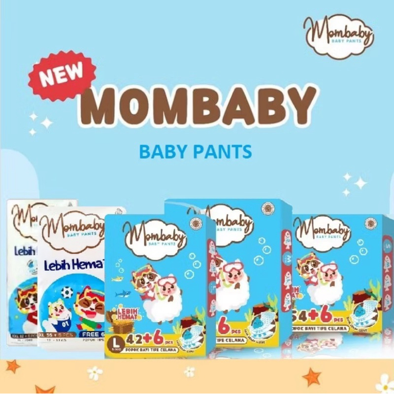POPOK MOMBABY HEMAT PANTS MEGA PACK
