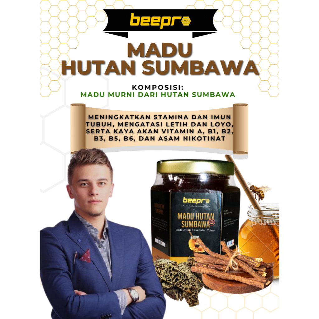 

Madu Hutan Sumbawa Super Premium NO.1 dari BEEPRO (Merek Terdaftar)