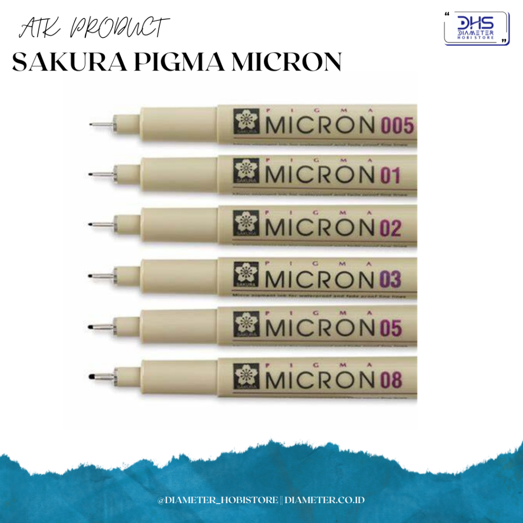 Sakura Pigma Micron Black / sakura pigma micron 01-10