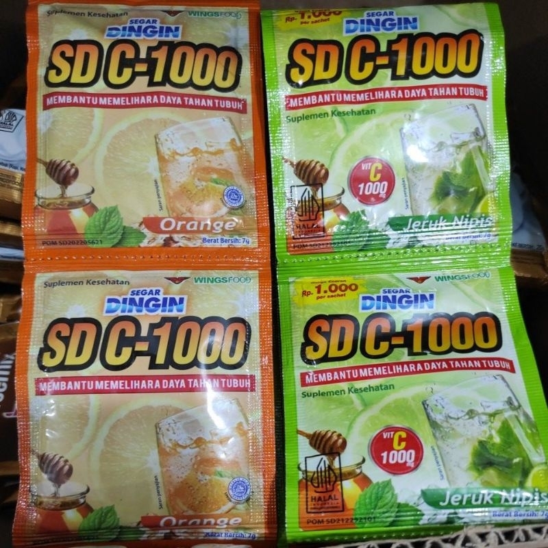 

Segar Dingin SD C-1000 renceng isi 12