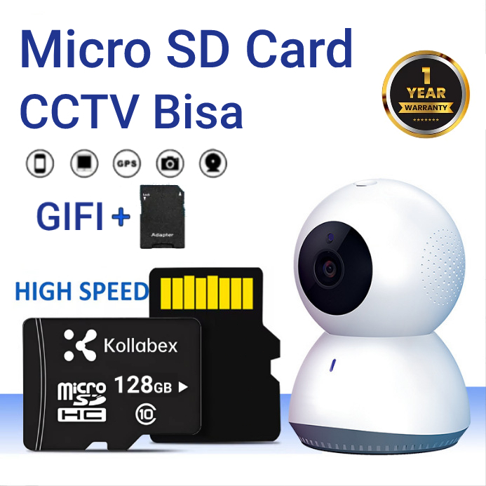 Kollabex Kartu Memori Khusus Cctv Asli 1TB 512GB 256GB 128GB 64GB 32GB Kartu Memori SD Berkecepatan