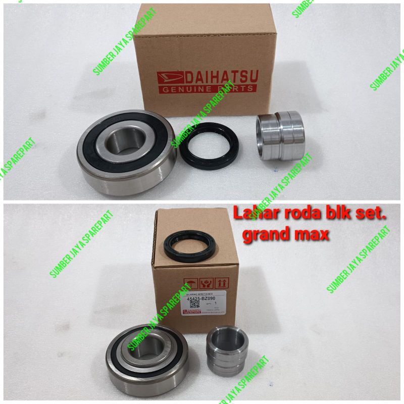 bearing roda belakang grandmax / lahar roda belakang grandmax