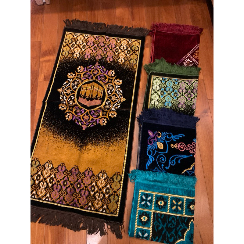 GROSIR 10 PCS - Sajadah bulu turkey size 55 x 110 cm