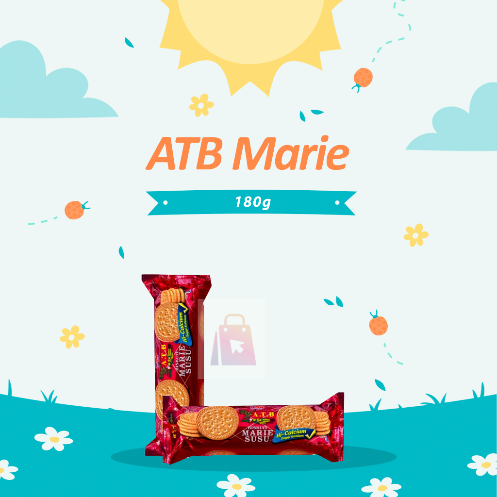 ATB Marie Susu Biskuit 180 Gram