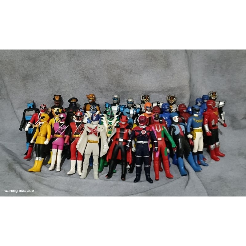 ACTION FIGURE SENTAI HERO SERIES 12CM SHS SUPER SENTAI ORIGINAL BANDAI
