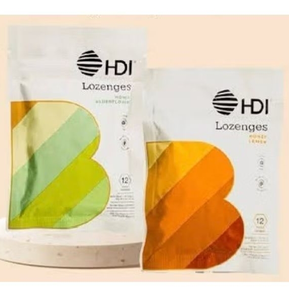 

PERMEN HDI Lozenges Honey Elderflower, PERMEN HDI Lozenges Honey Lemon