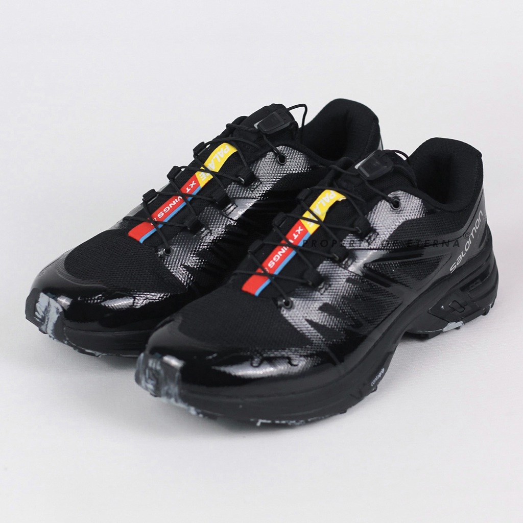 Eterna. - Sepatu Salomon PALACE XT Wings 2 Tripleblack Sneakers Authentic