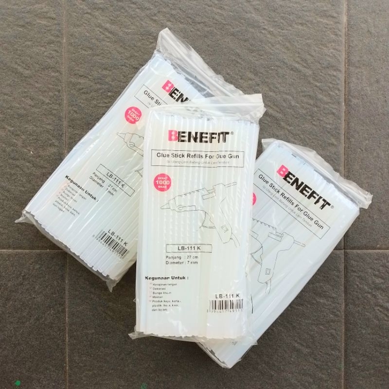 

Isi Lem Tembak Lem Bakar Benefit LB-111K Kecil ( Pak ) [ Orinal ]