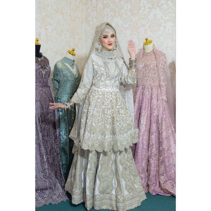 Baju India lehenga Merk Sulthon wedding luxury baju india pengantin wedding luxury baju india import