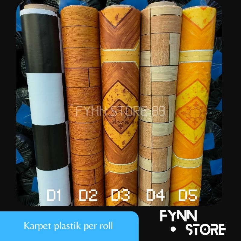 *New Motif* Karpet lantai plastik dijual per roll