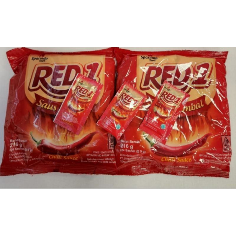 

soas Red 1, 1dus isi 20 pack, 1 pack isi 24pcs