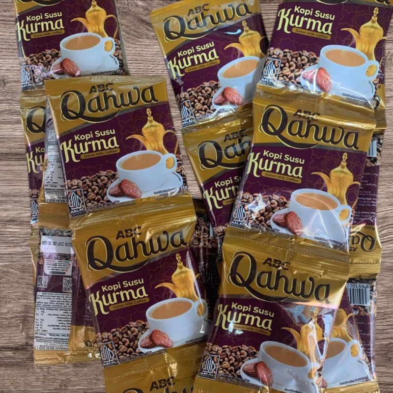 

ABC Kurma Kopi Susu Qahwa 10 Sachet-Coffee Instan