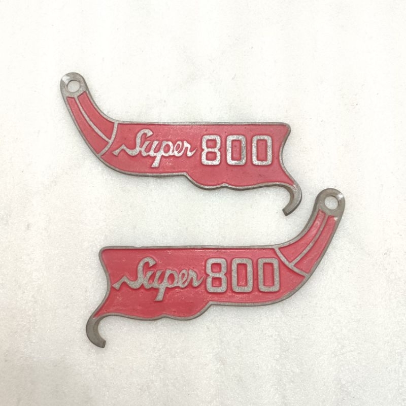 emblem variasi dekorasi pemanis manisan swing arm arem lengan ayun garpu belakang honda C800 supercu