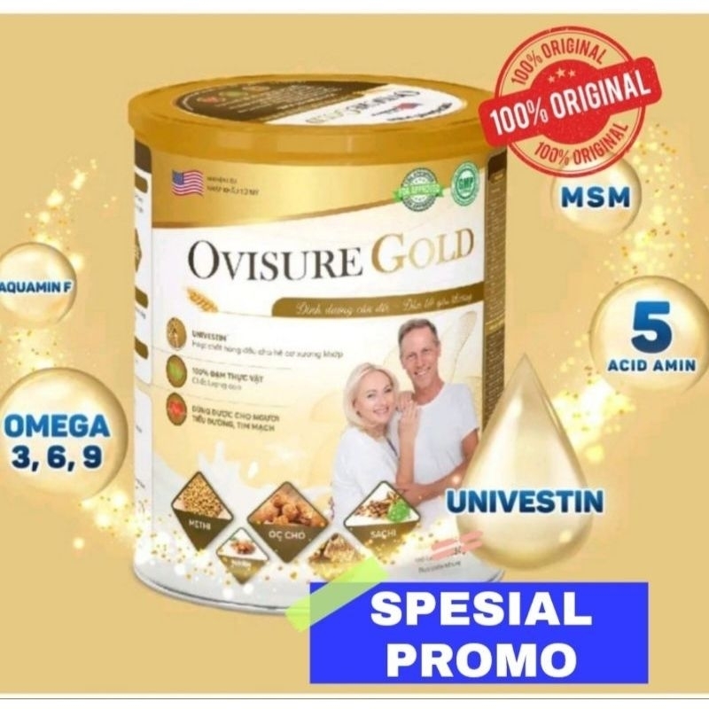 

Ovisure gold kemasan kaleng susu tulang sendi