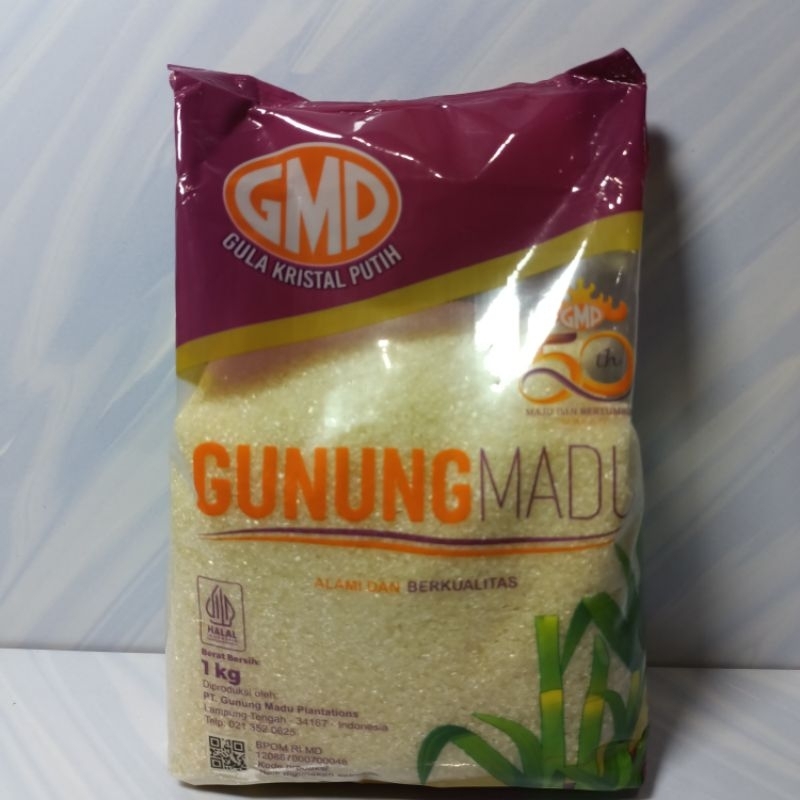 

GMP Gula Kristal Premium Kemasan 1 kg - Gula Pasir