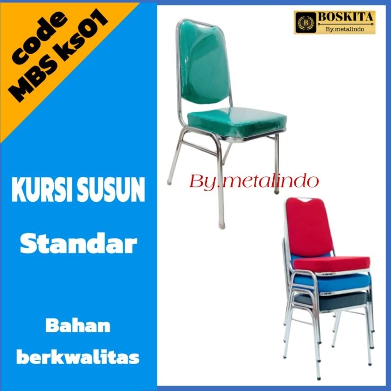kursi Susun Kursi Seminar Kursi kantor Kursi makan Serbaguna (Jok kain )