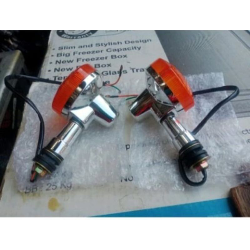 Lampu sen sen riting cb 100 cb 125 w175 gn 125 Sepasang