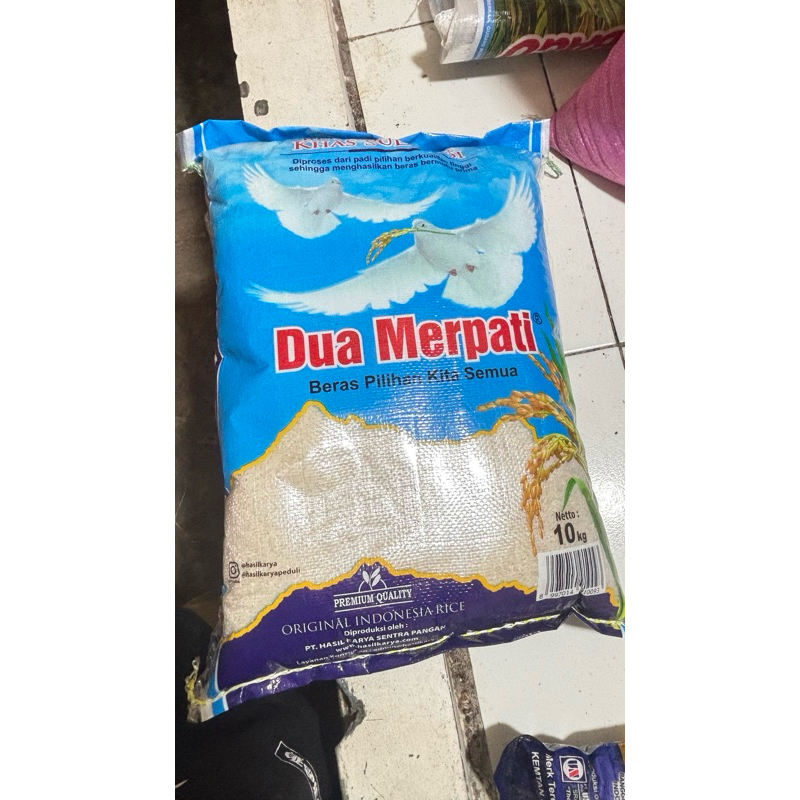 

Beras Dua Merpati 10Kg Khas Sulawesi