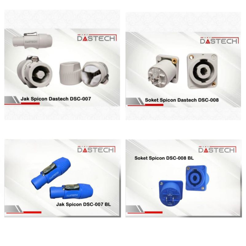 Jak Spicon & Soket Spicon Dastech