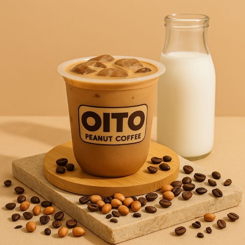 

OITO PEANUT COFFEE (untuk 25cups 12oz)