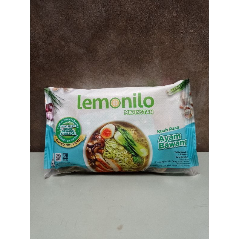 

Lemonilo Mie Instant Kuah Alami Ayam Bawang 60G