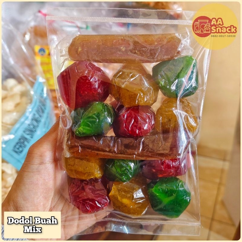 

Dodol Buah Mix (Sirsak, Nanas, Melon, Stroberi)
