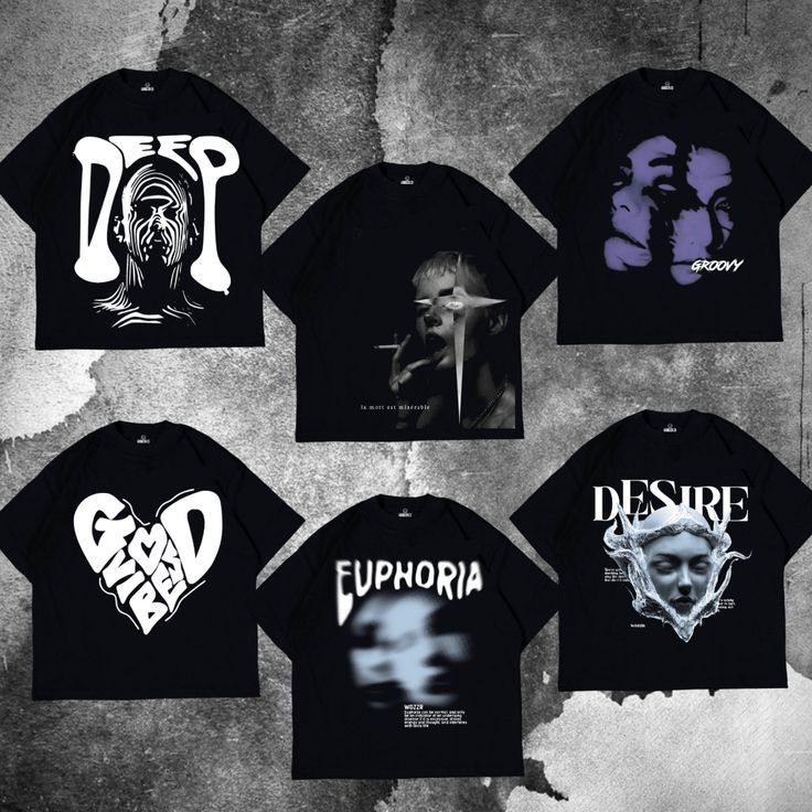 baju kaos simper gaya American Retro Style T-Shirt Oversize kece Style Graffiti Print | Kaos Wanita 