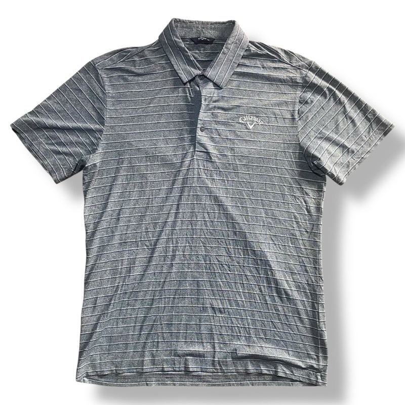 Callaway Stripe Golf Polo Shirt