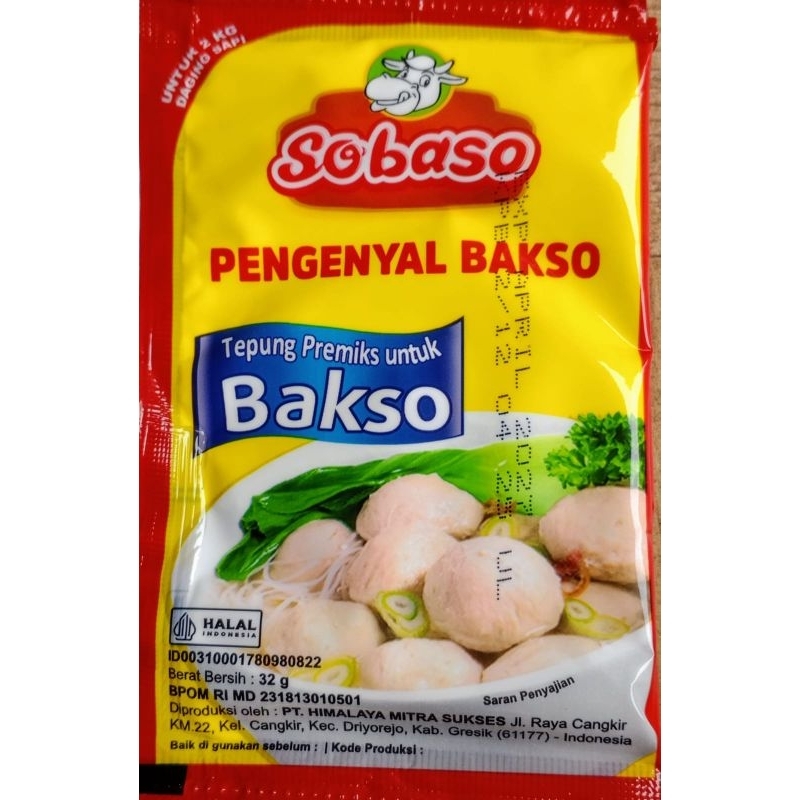 

Pengenyal bakso Sobaso 32 gr