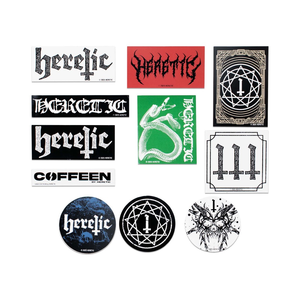 

Heretic - Sticker Pack - Deliver 02