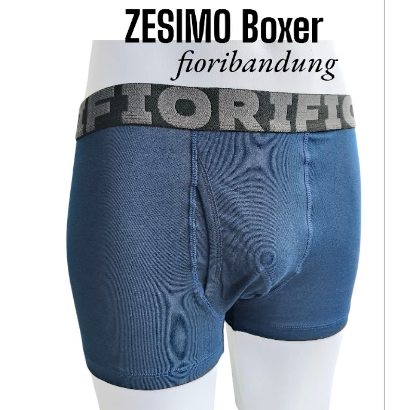 FIORI Boxer ZESIMO Navy | Celana Dalam Celana Boxer Pria