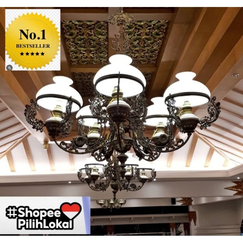 LAMPU GANTUNG HIAS ANTIK jawa betawi CABANG 5