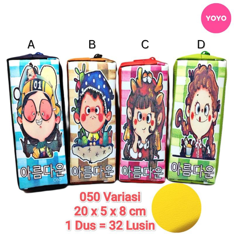 

YOYO Tempat Pensil Karakter ANAK PEREMPUAN 050 Lucu Zipper Resleting