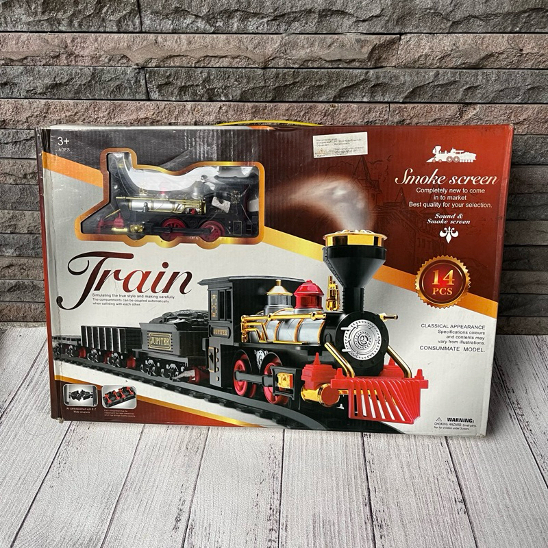 KERETA API MAINAN KERETA UAP KERETA REL PANJANG MAINAN ANAK COWO MAINAN VIRAL