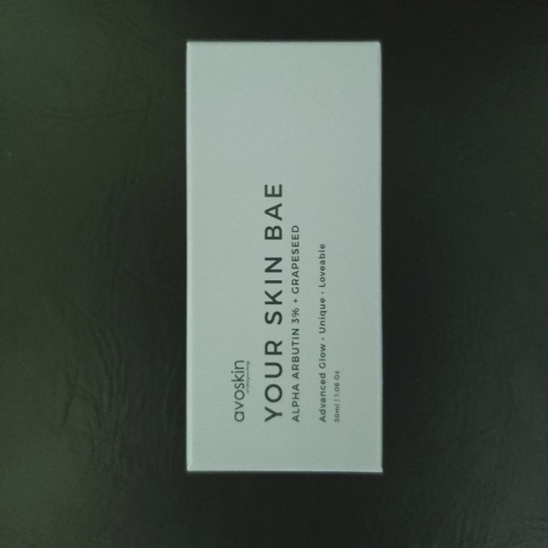 [READY STOCK EXP 9/2027] Avoskin Your Skin Bae Alpha Arbutin 3% + Grapeseed Serum Pencerah Brighteni