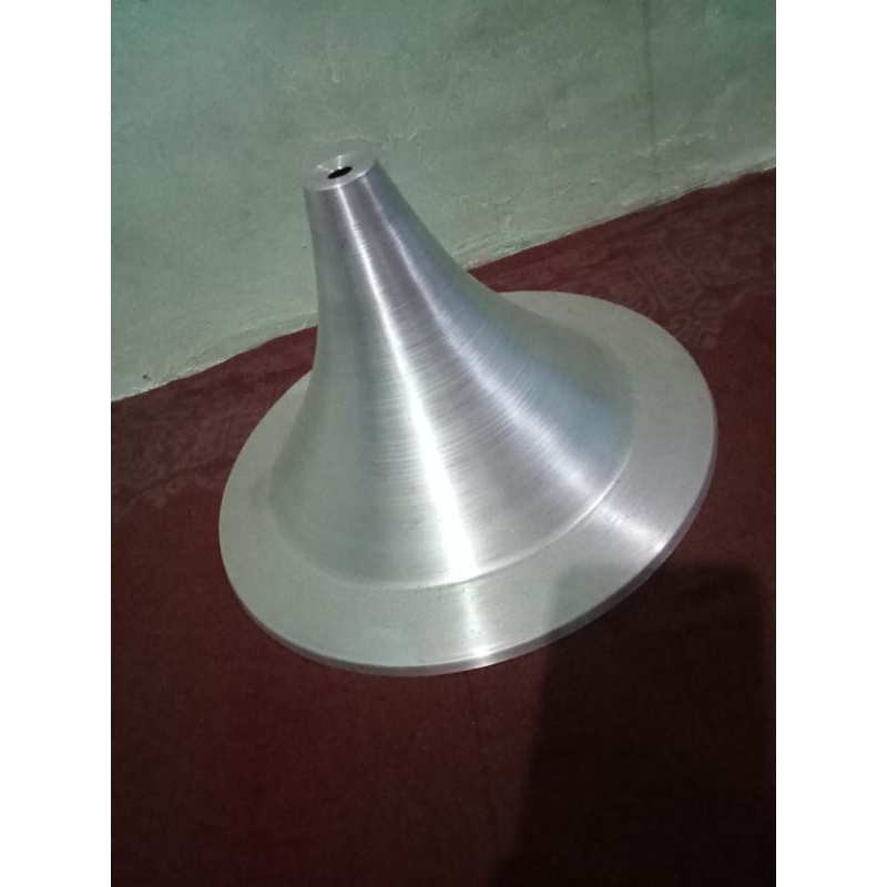 kap lampu gantung aluminium