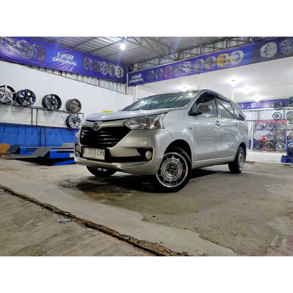 PAKET VELG PLUS BAN ACCELERA 205 55 R16 UNTUK MOBIL AVANZA USE VELG HSR RTR RING 16