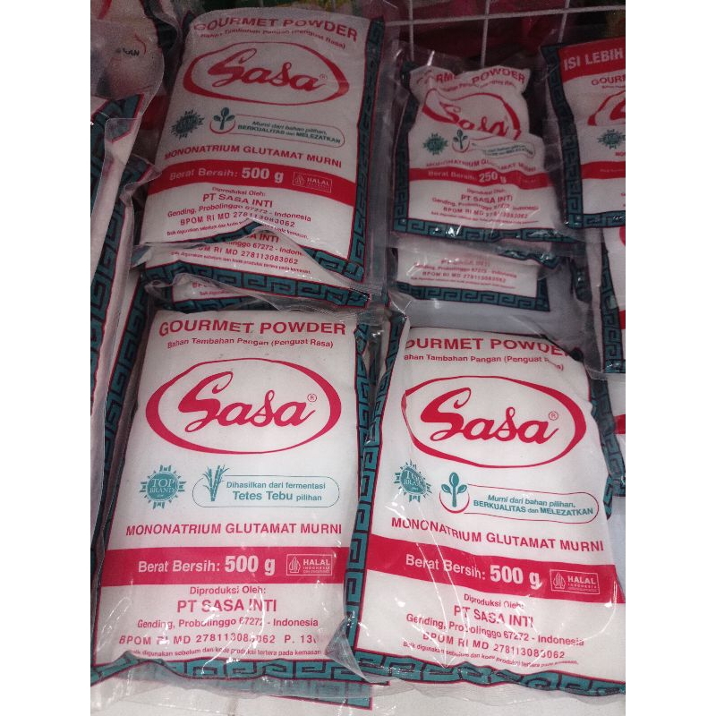 

Kemasan 500gram Micin Sasa Penyempurna Rasa