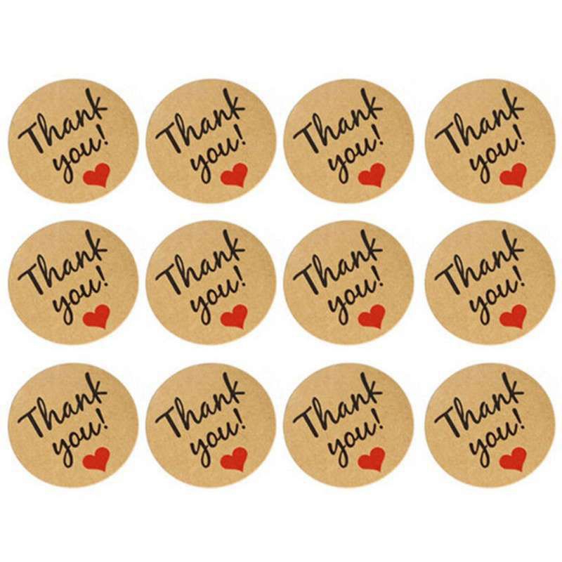 

STIKER THANK YOU / TERIMAKASIH Murah Cutting Thanks Segel Thanks