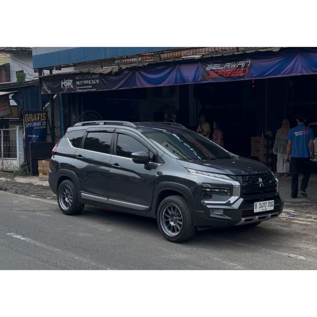 PAKET VELG PLUS BAN ACCELERA 235 50 R17 UNTUK MOBIL XPANDER USE VELG HSR AMETH RING 17