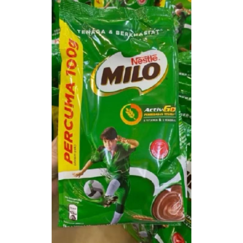 Milo 900gr+100gr x12 & 1.8kg+200gr x6