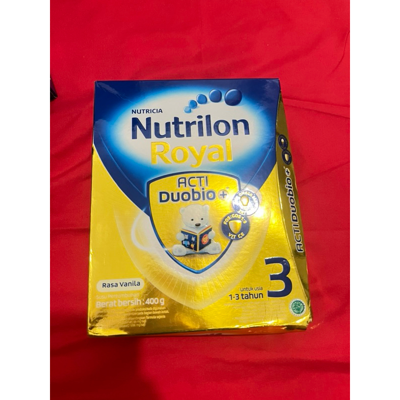 

Susu Nutrilon Royal 3 Rasa Vanilla 400g